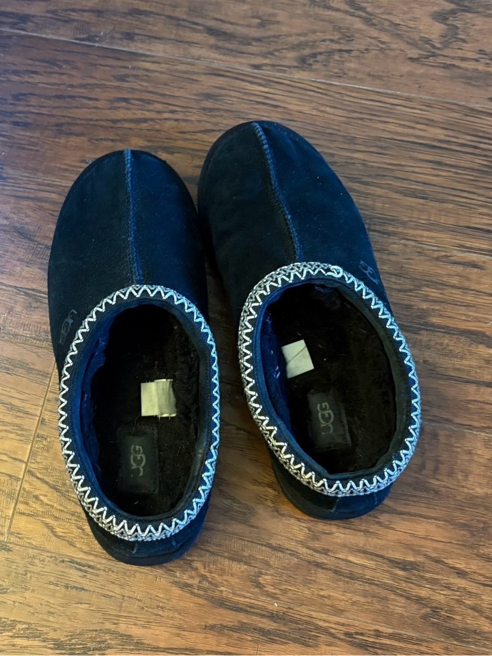 UGG Tasman II Black Slip-On Shearling Clog - Picture 5 of 6
